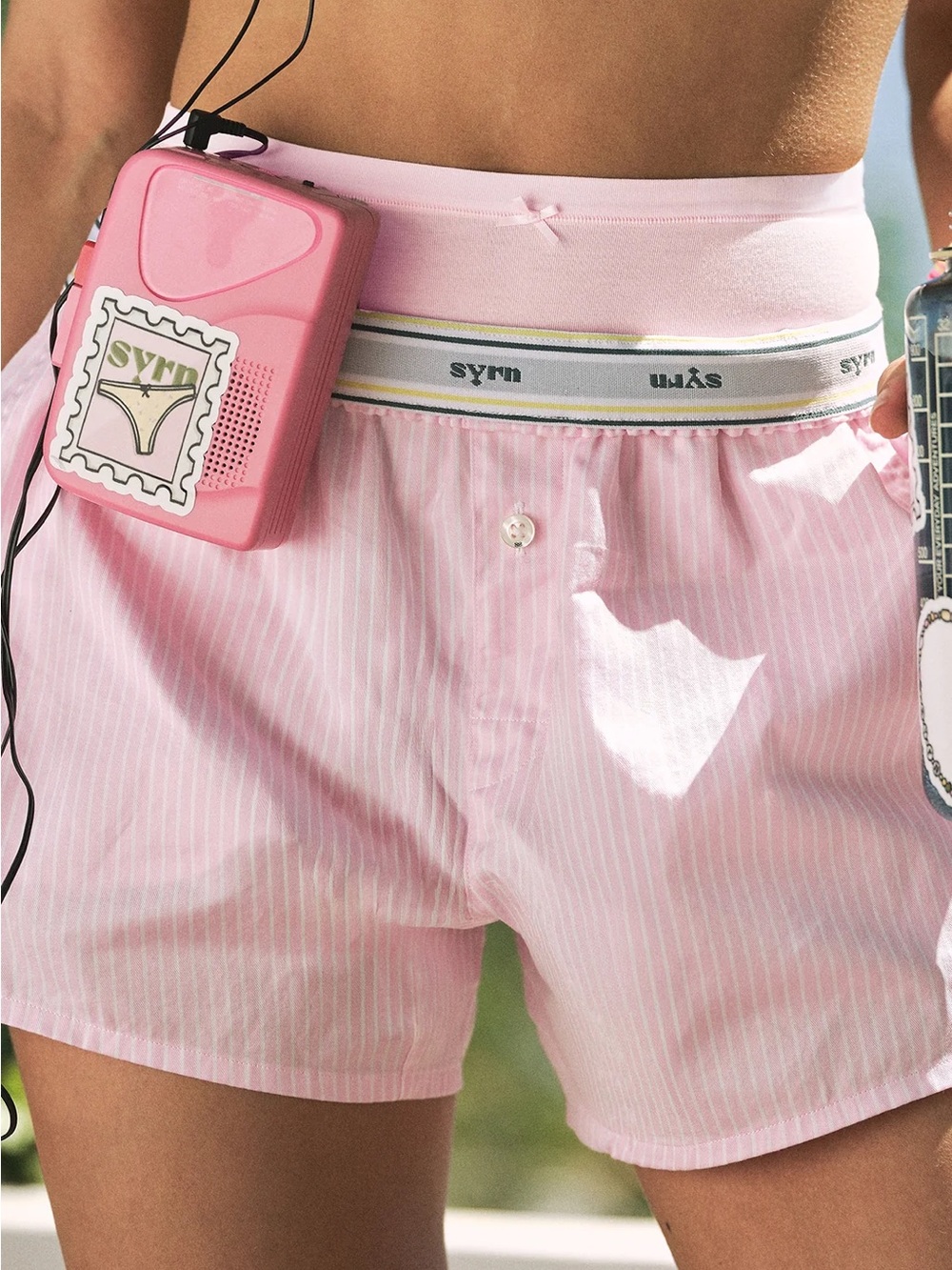 Better On You Unisex Button-Down Shirt and Boxer Shorts